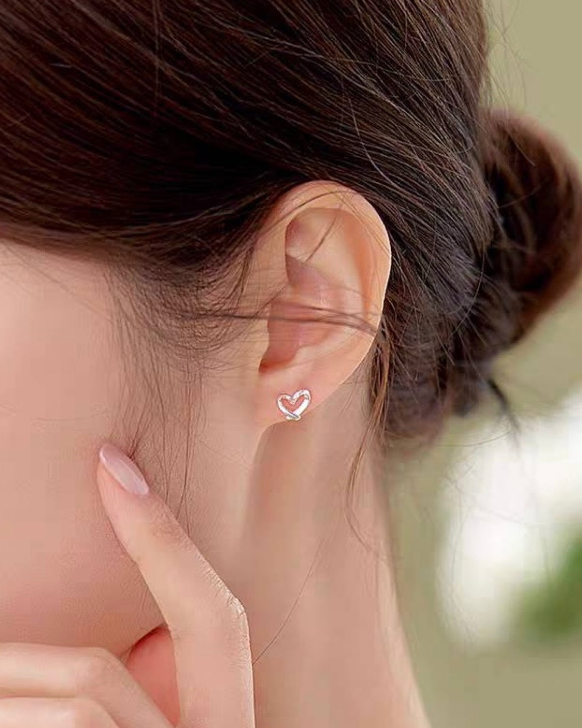 ミニハートピアス