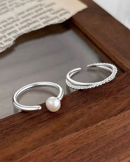 ワンポイントパールリング