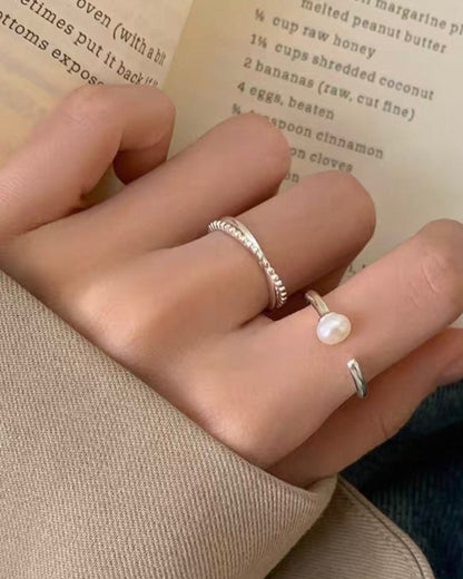ワンポイントパールリング
