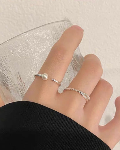 ワンポイントパールリング