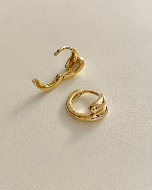 結びイヤリング