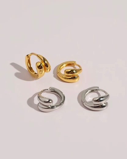 結びイヤリング