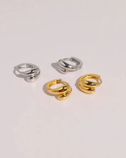 結びイヤリング