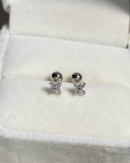 クローバー ボールキャッチピアス