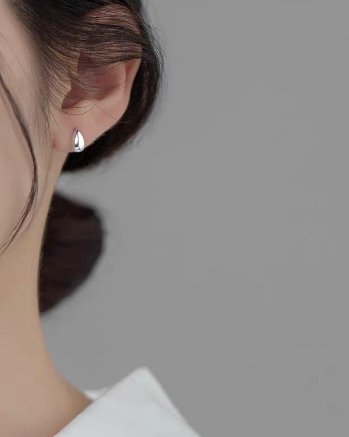 しずく型ピアス