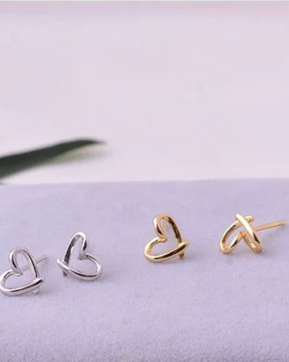 ミニハートピアス