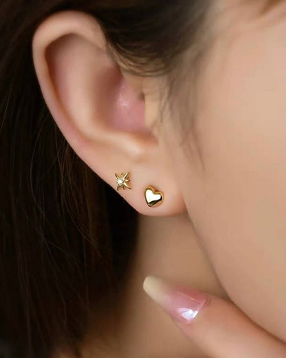 極小スター ジルコニアピアス
