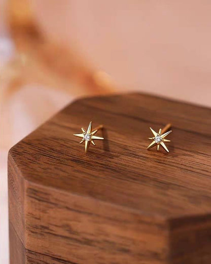 極小スター ジルコニアピアス
