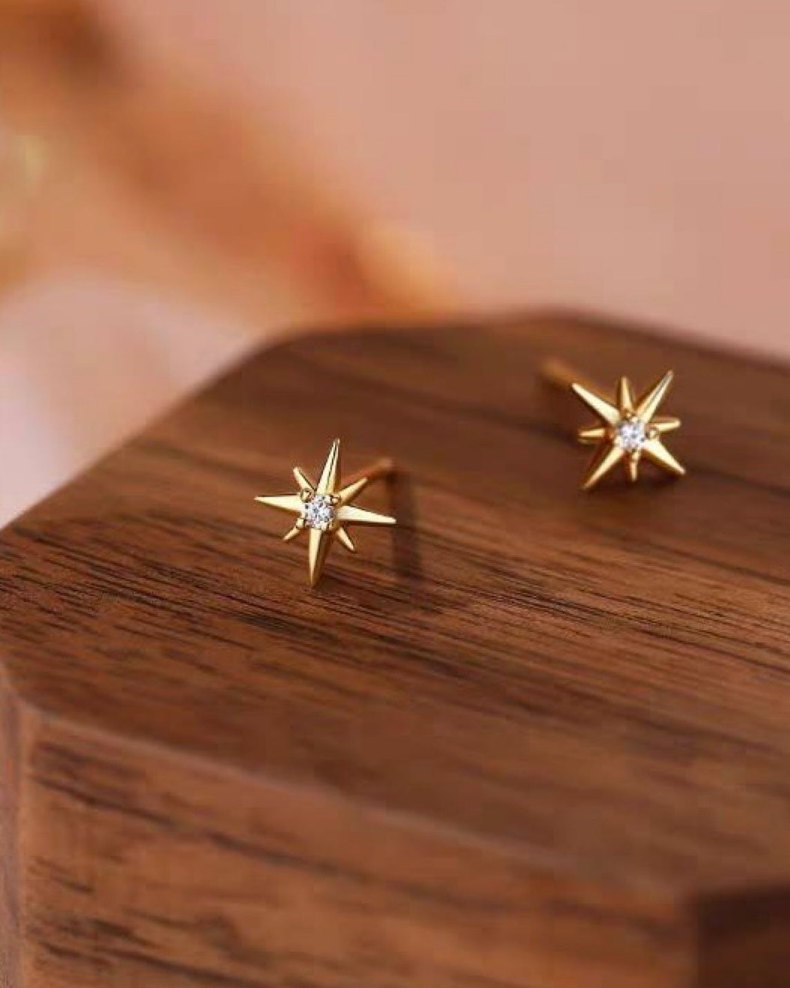 極小スター ジルコニアピアス