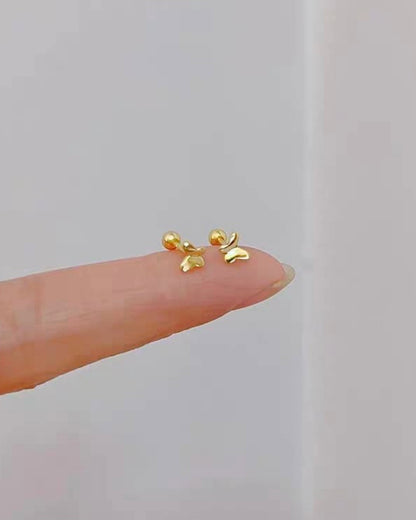 華奢バタフライミニピアス