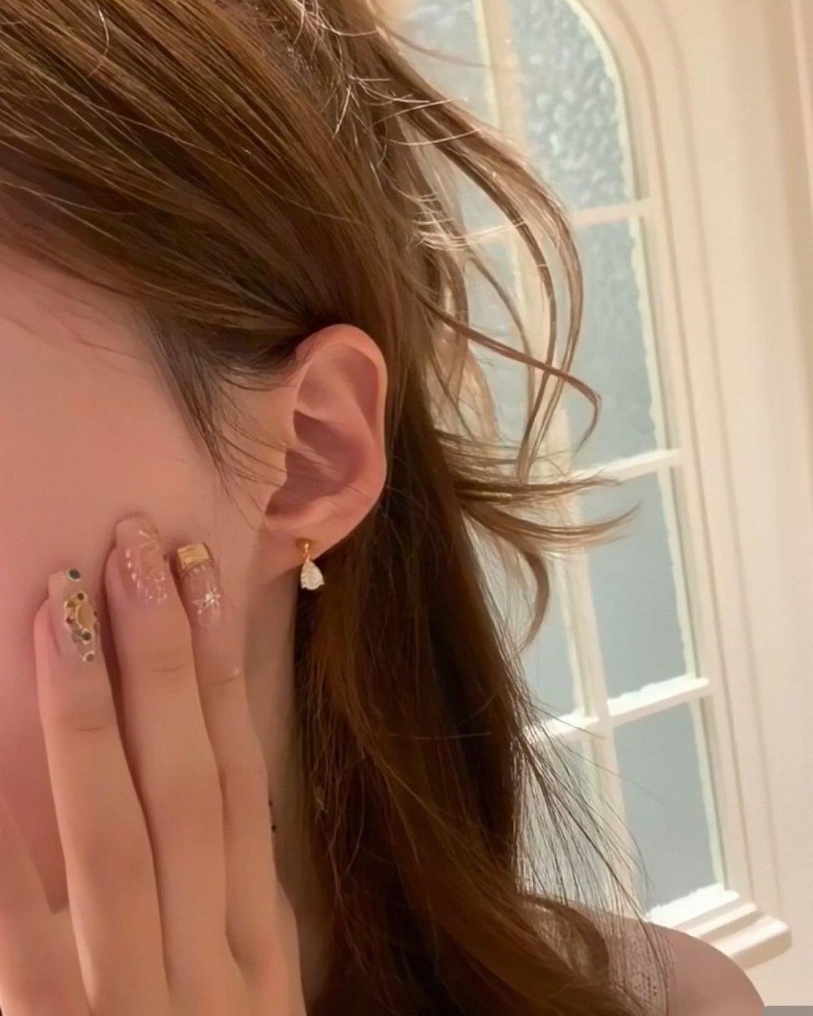 ティアドロップピアス